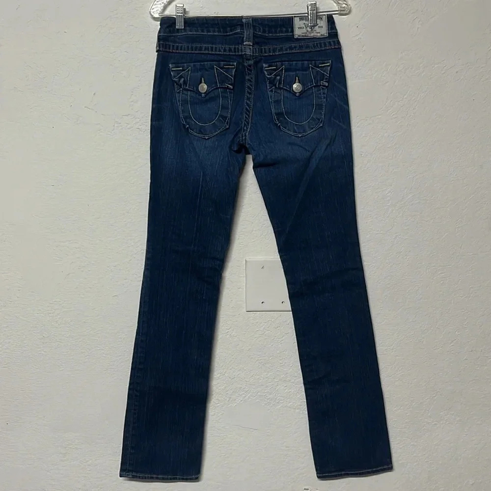 True Religion denim‎ jeans women’s size 28 True Religion 7” rise jeans cowgirl - Picture 3 of 13